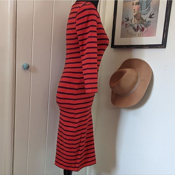 Armani Exchange XS Dress Preppy Parisian Nautical Old Money Nautical Sailor Chic - Picture 6 of 10